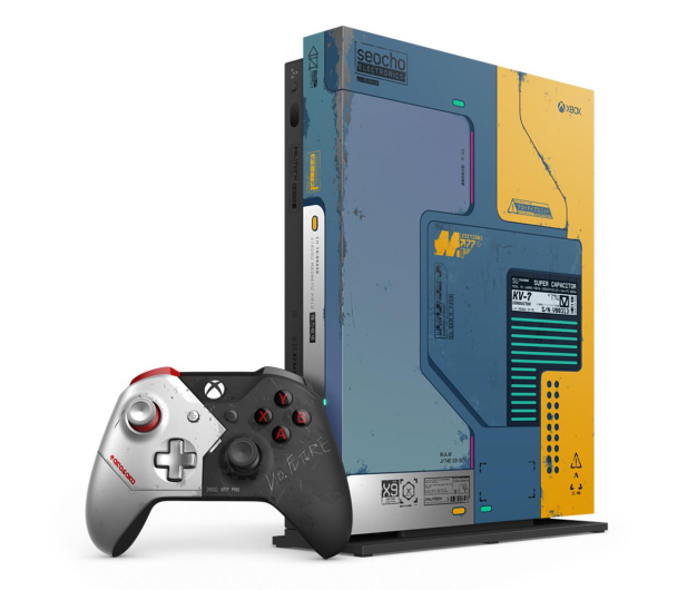 Microsoft Xbox One X 1TB - Cyberpunk 2077 Limited Edition - 571407 - zdjęcie 2